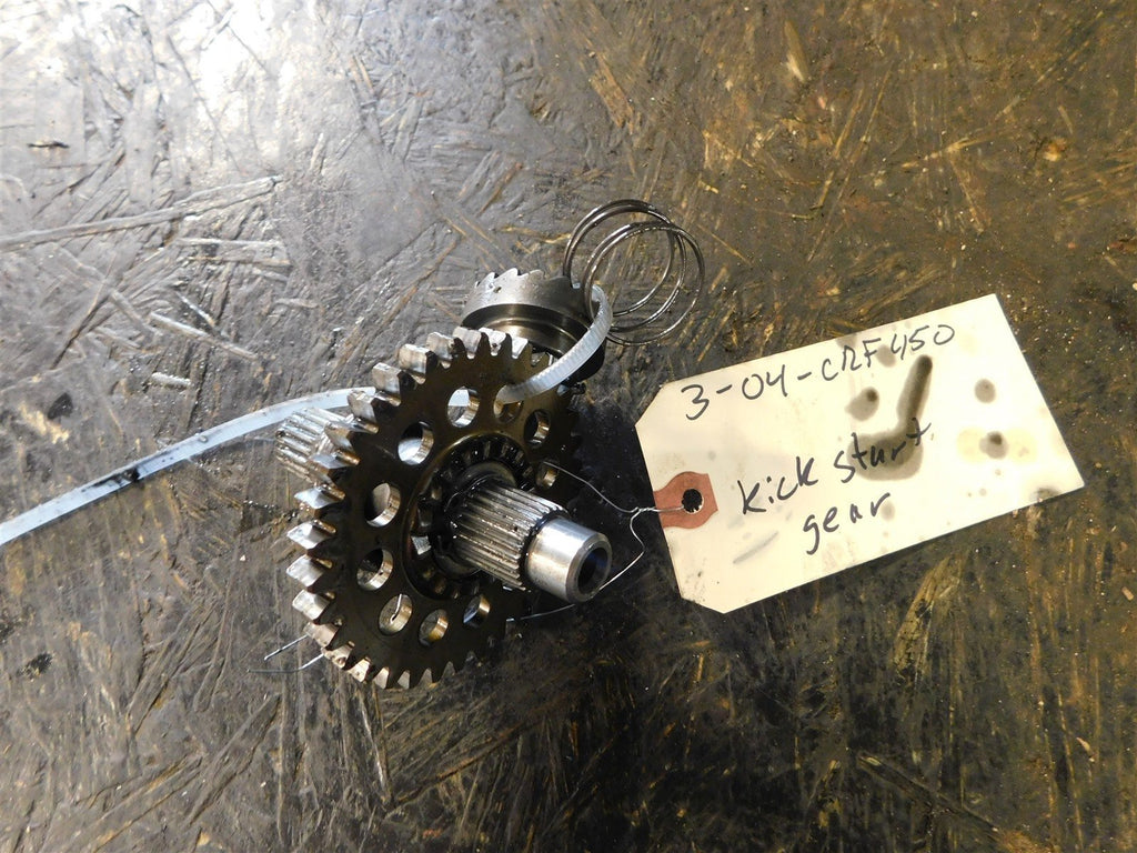 2004 Honda CRF450R Kick Starter Gear