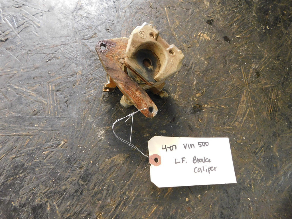 2007 Suzuki Vinson 500 4x4 Manual Shift Left Front Brake Caliper