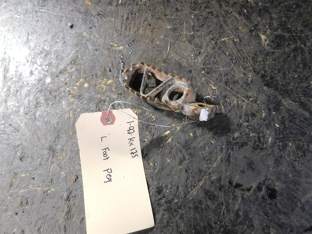1992 Kawasaki KX125 Left Front Peg