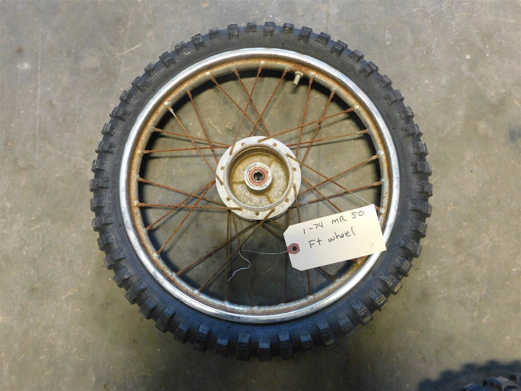 1974 Honda Elsinore MR50 Front Wheel