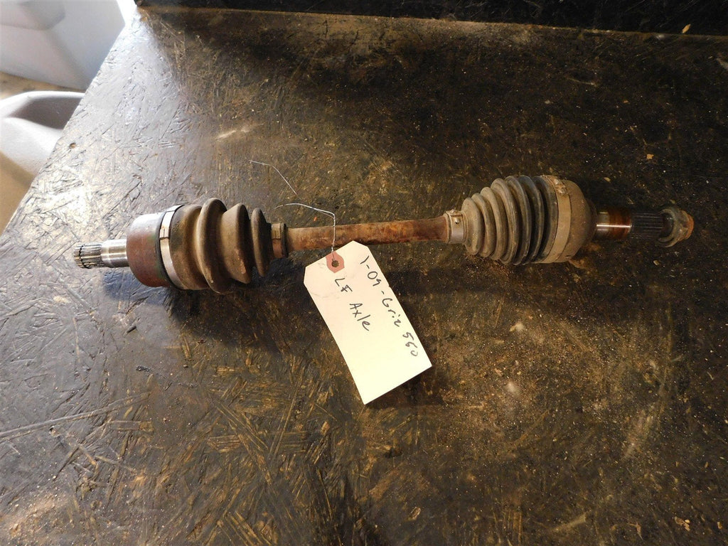 1-09 grizz550 Left Front Axle