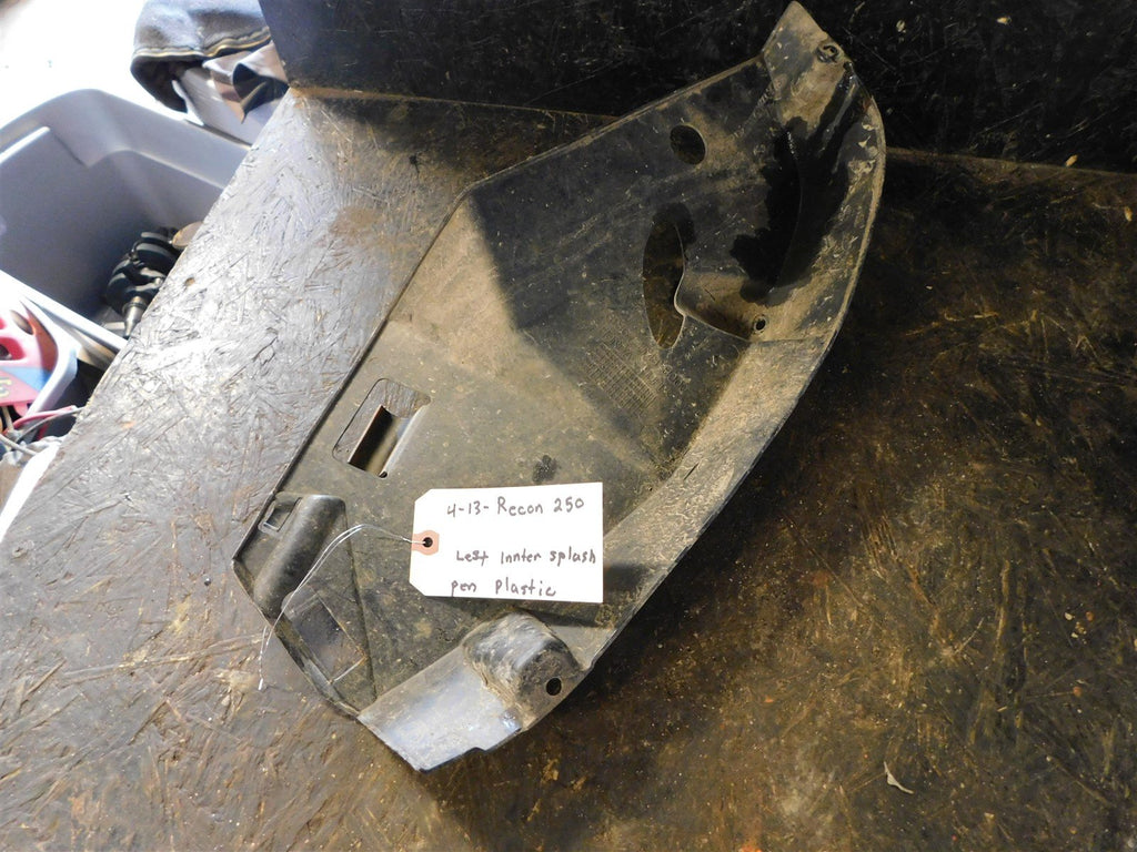 2013 Honda Recon TRX 250TE 2WD Left Front Splash Guard