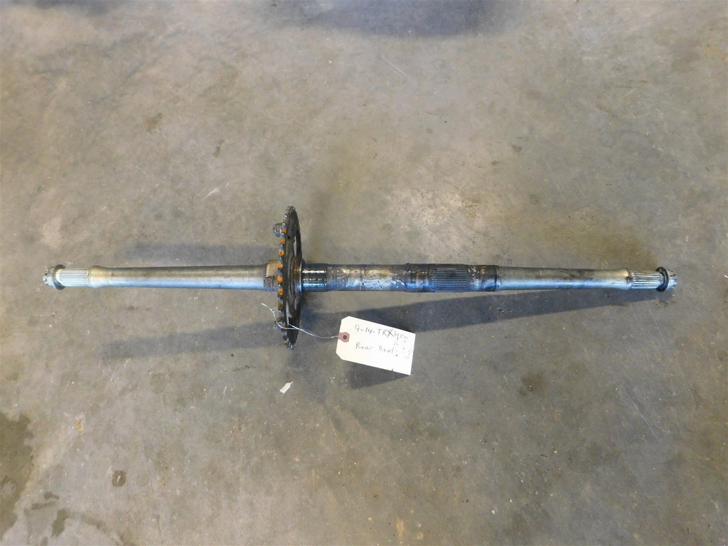 2014 Honda TRX 450R Rear Axle