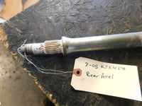 2008 Kawasaki KFX 450 Rear Axle