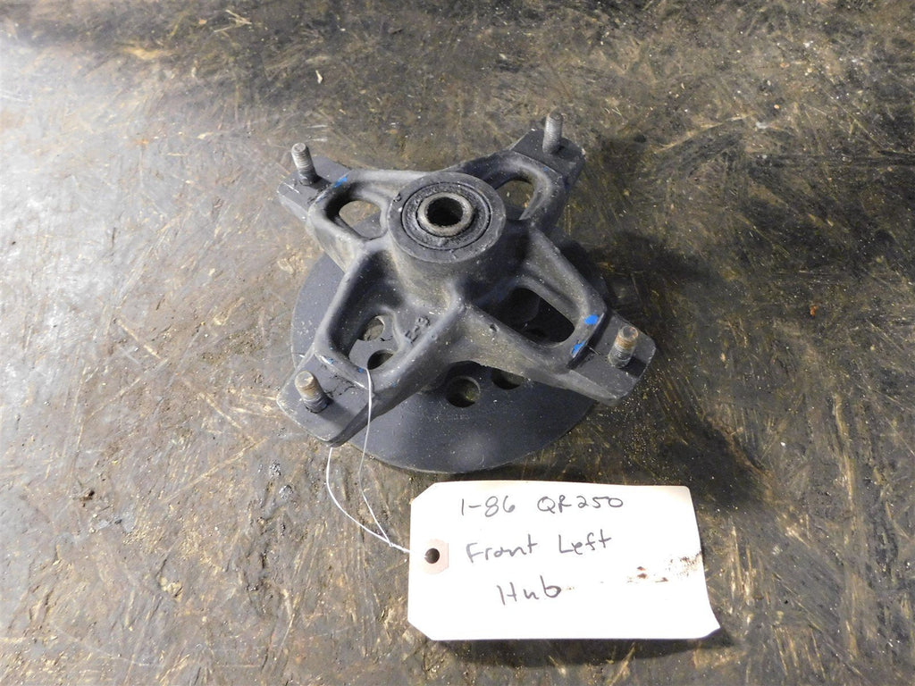 1986 Suzuki Quadracer LT250R Left Front Wheel Hub