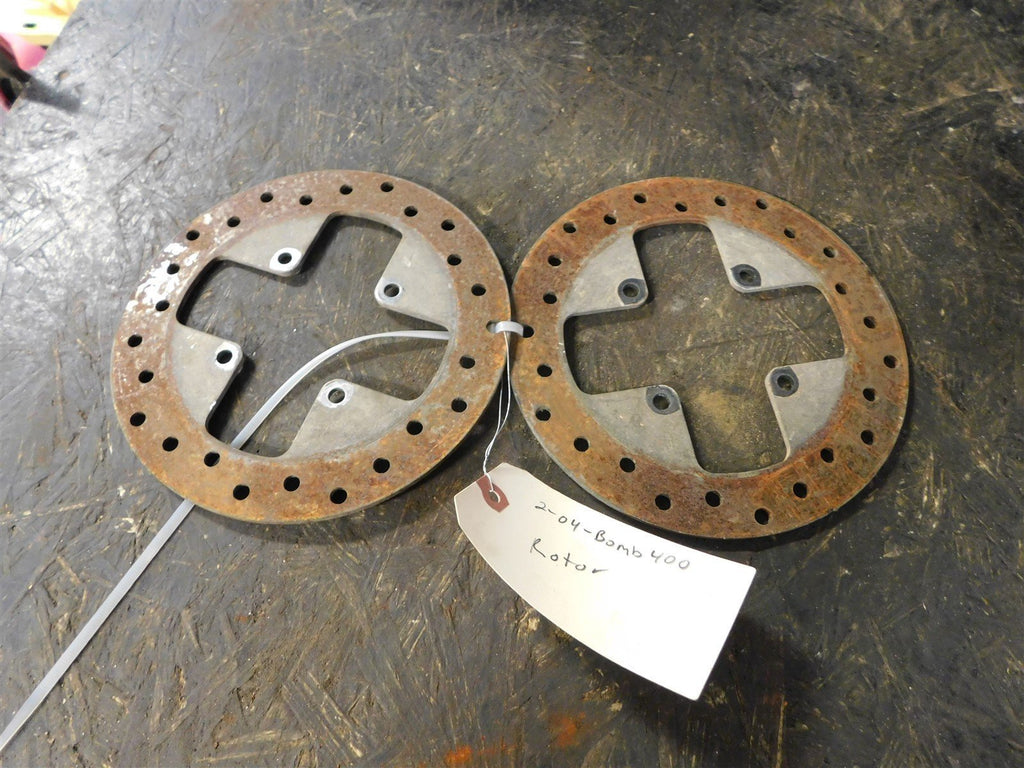 2004 Can-Am Bombardier Outlander 400 Max Front Brake Rotors