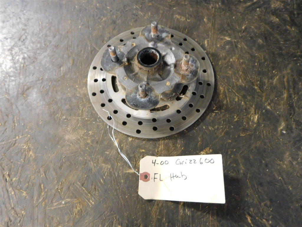 2000 Yamaha Grizzly 600 Left Front Wheel Hub