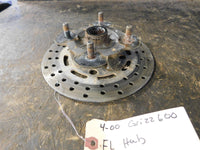 2000 Yamaha Grizzly 600 Left Front Wheel Hub