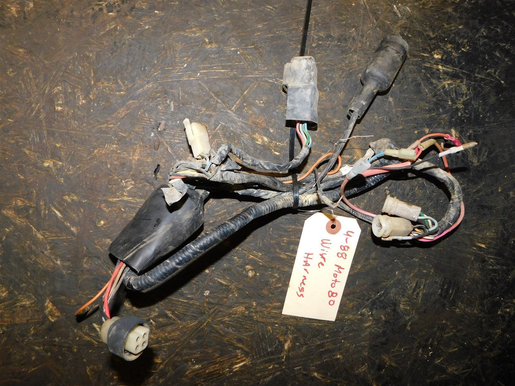 1988 Yamaha Moto4 80 Wiring Harness