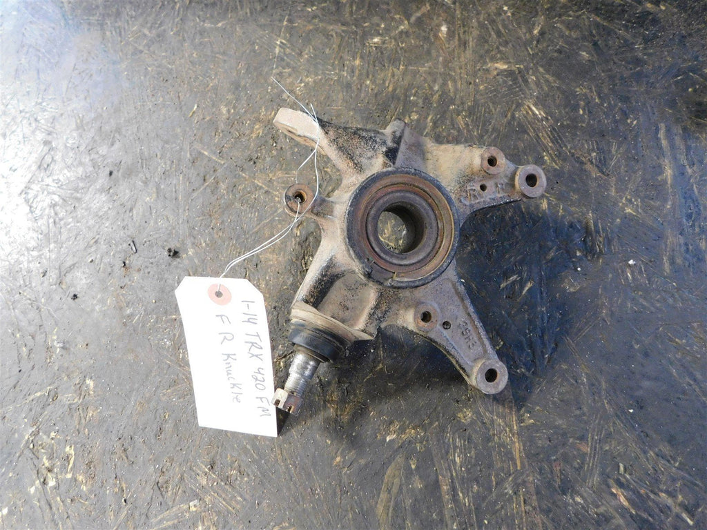 2014 Honda TRX 420FM Right Front Knuckle / Spindle