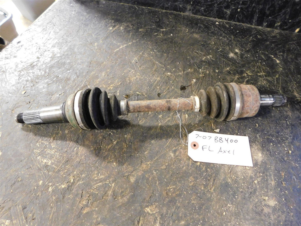 2007 Yamaha Big Bear 400 IRS Left Front Axle