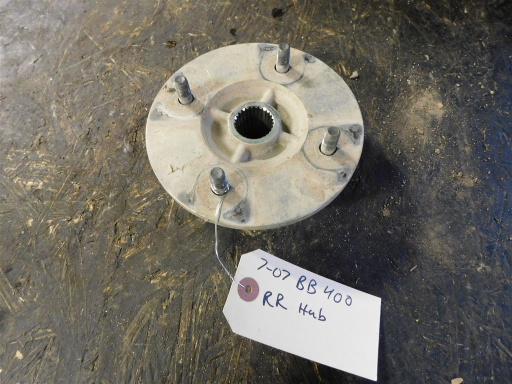 2007 Yamaha Big Bear 400 IRS Right Rear Wheel Hub