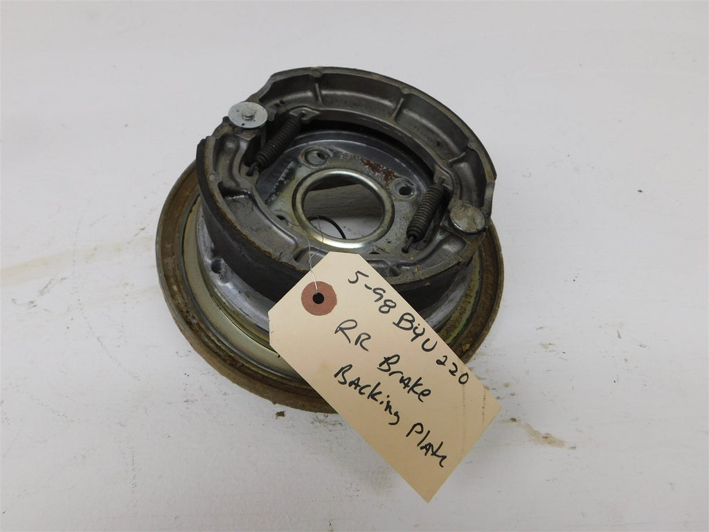 1998 Kawasaki Bayou 220 Right Rear Brake Backing Plate