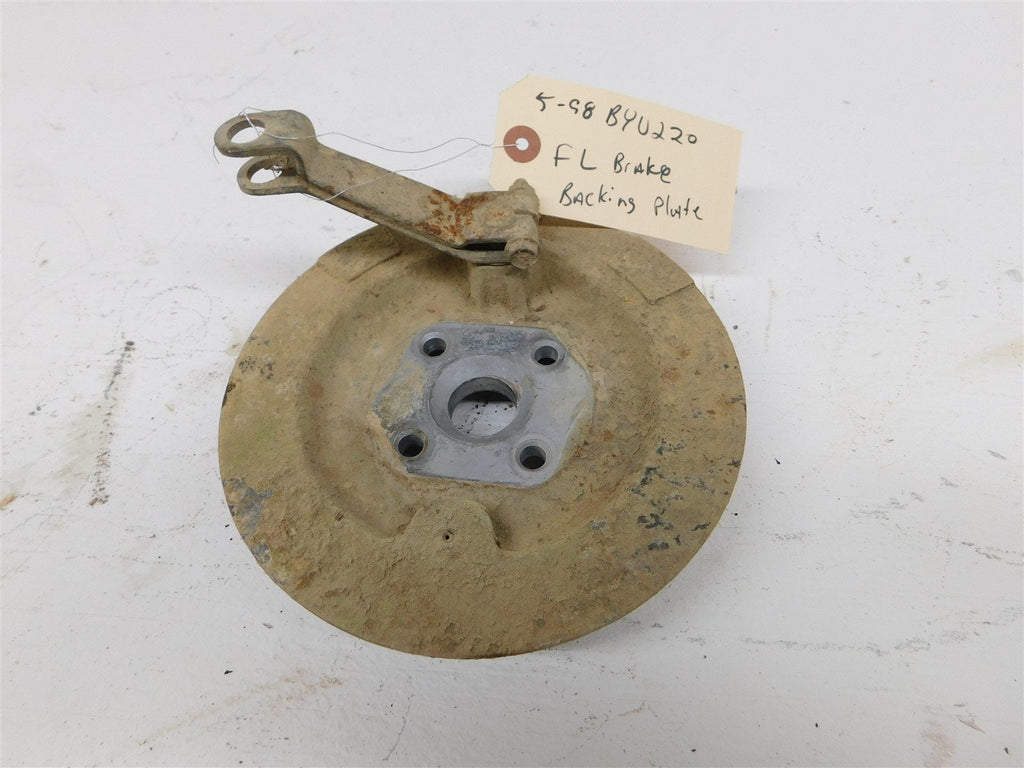 1998 Kawasaki Bayou 220 Left Front Brake Backing Plate