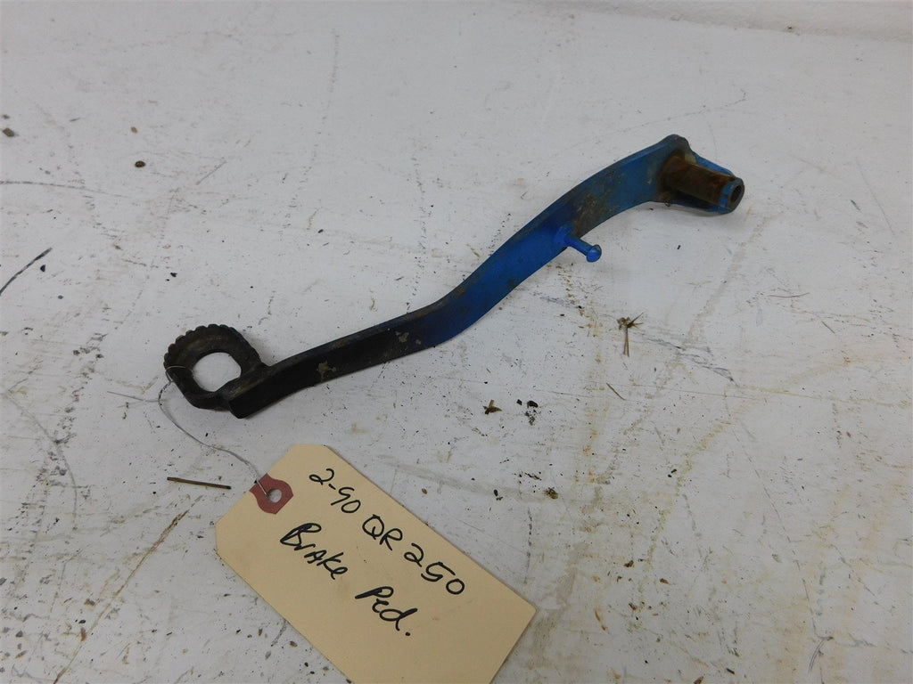 1990 Suzuki Quadracer 250R Rear Foot Brake Pedal