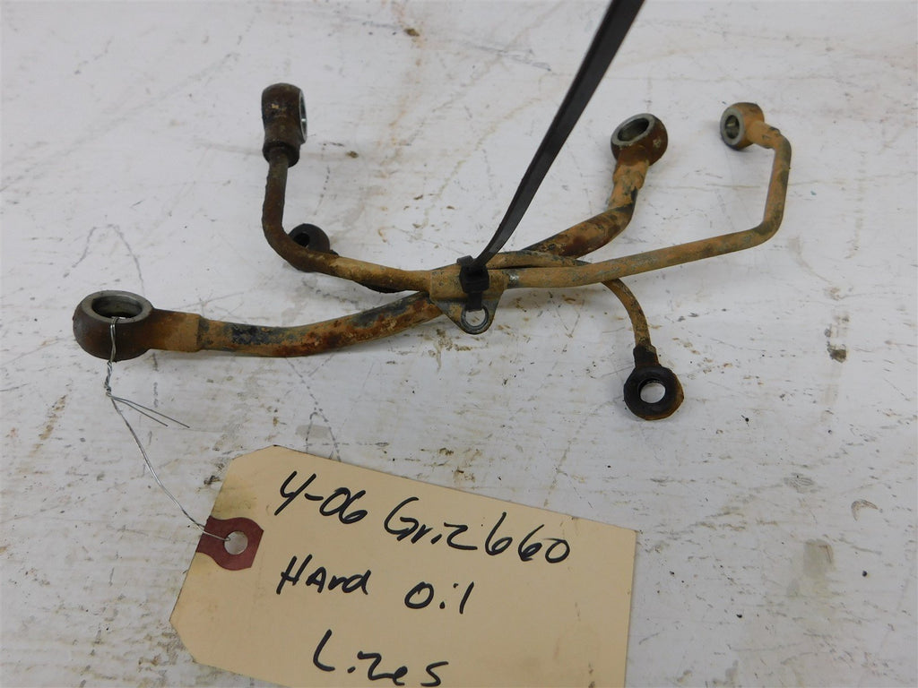 2006 Yamaha Grizzly 660 Oil Hard Lines