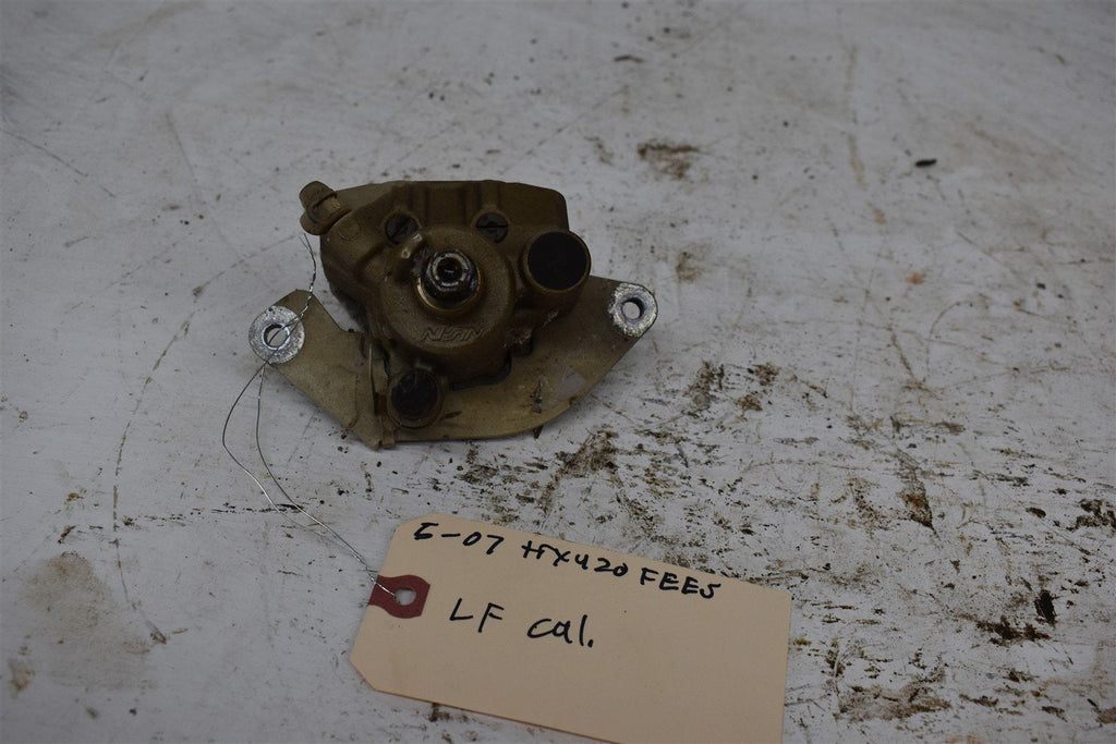 2007 Honda TRX 420FE ES Left Front Brake Caliper