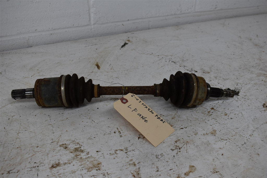 2007 Honda TRX 420FE ES Left Front Axle