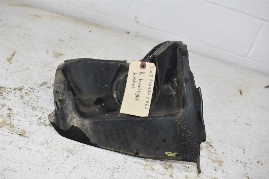2007 Honda TRX 420FE ES Right Headlight Bucket