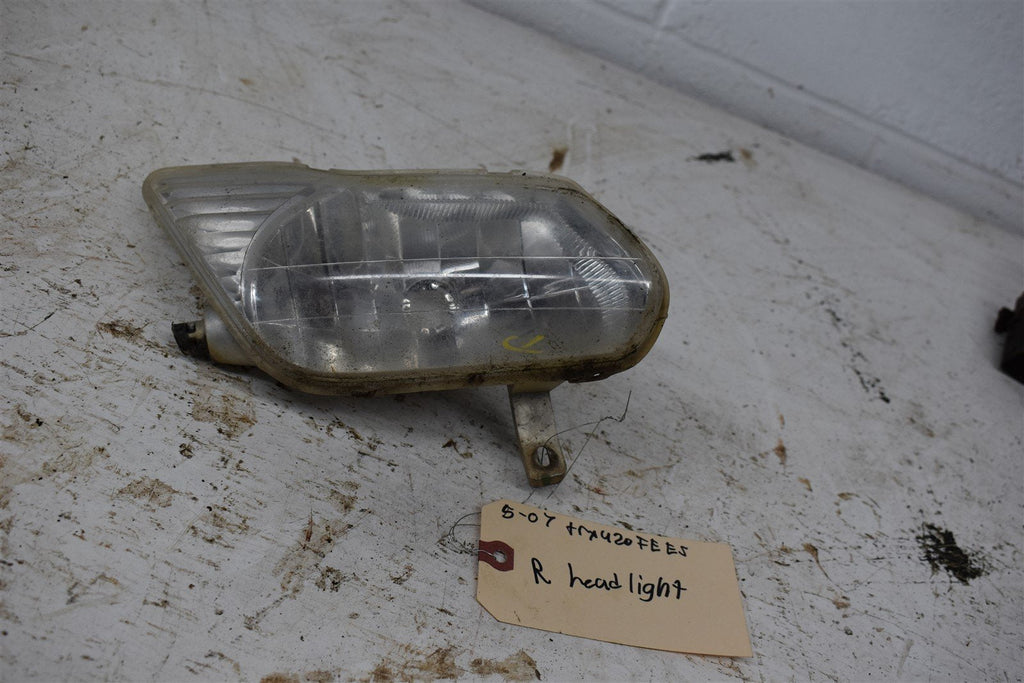 2007 Honda TRX 420FE ES Right Headlight