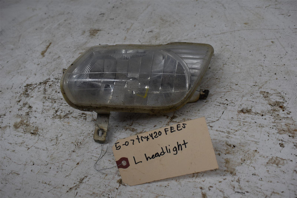 2007 Honda TRX 420FE ES Left Headlight