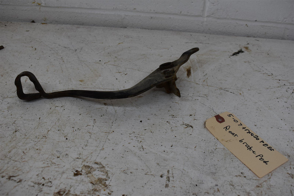 2007 Honda TRX 420FE ES Rear Brake Pedal