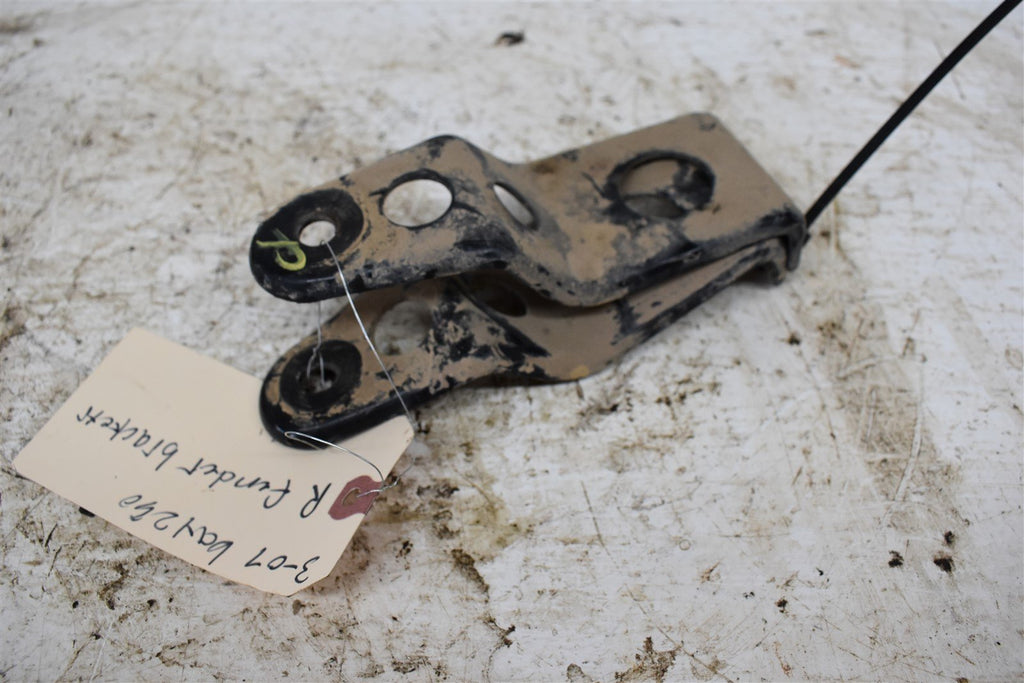 2007 Kawasaki Bayou 250 Rear Fender Brackets