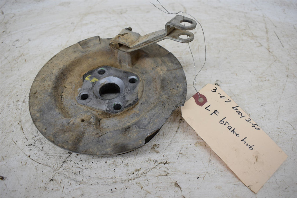 2007 Kawasaki Bayou 250 Left Front Brake Hub