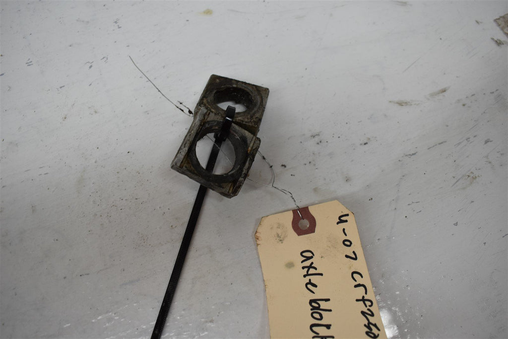 2007 Honda CRF 250 Rear Axle Blocks 42306-KZ4-J20