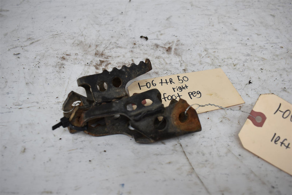 2006 Yamaha TTR 50 Foot Pegs 1P6-F7461-00-00