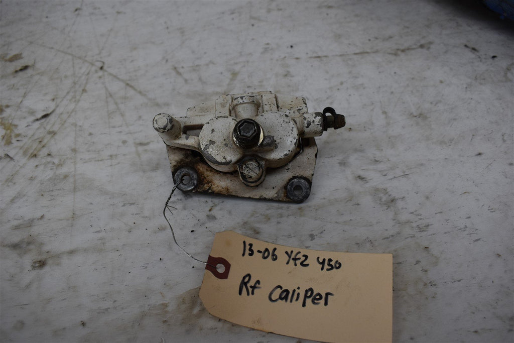 2006 Yamaha YFZ 450 Right Front Brake Caliper 5TG-2580U-10-00
