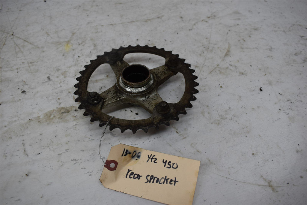 2006 Yamaha YFZ 450 Rear Sprocket Hub 5TG-25438-10-00