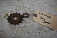 2006 Suzuki LTR 450 Front Sprocket & Holder