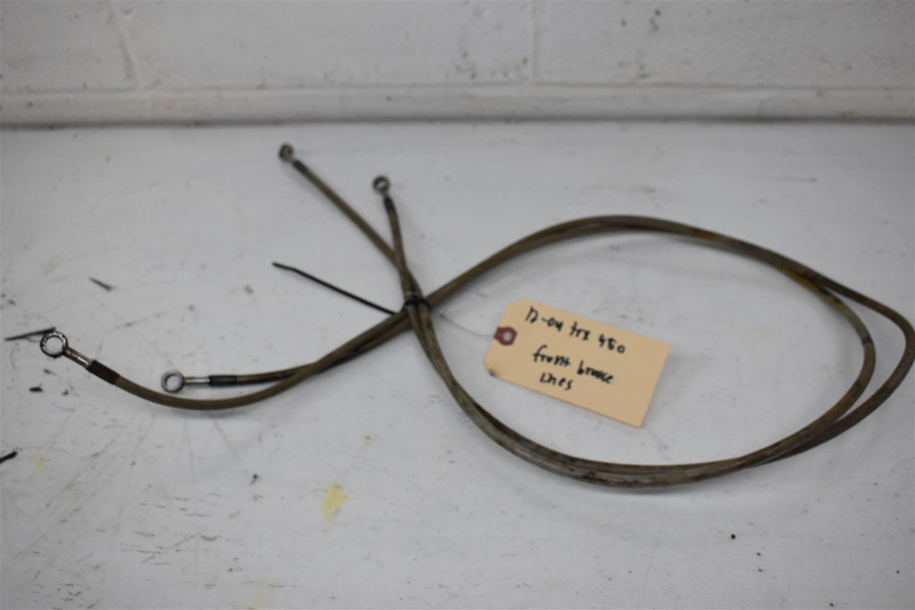 2004 Honda TRX 450R Lone Star Racing A - Arms / Front Brake Lines