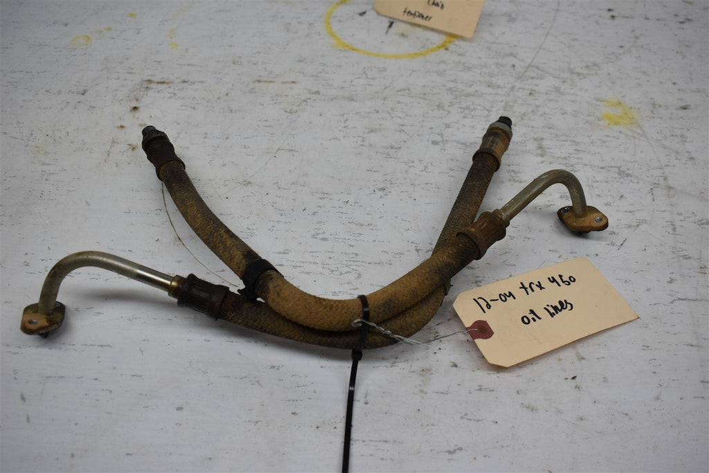 2004 Honda TRX 450R Oil Lines