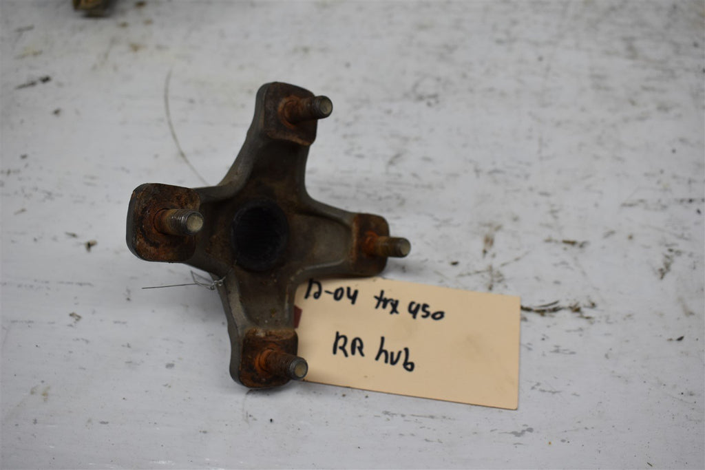 2004 Honda TRX 450R Right Rear Wheel Hub