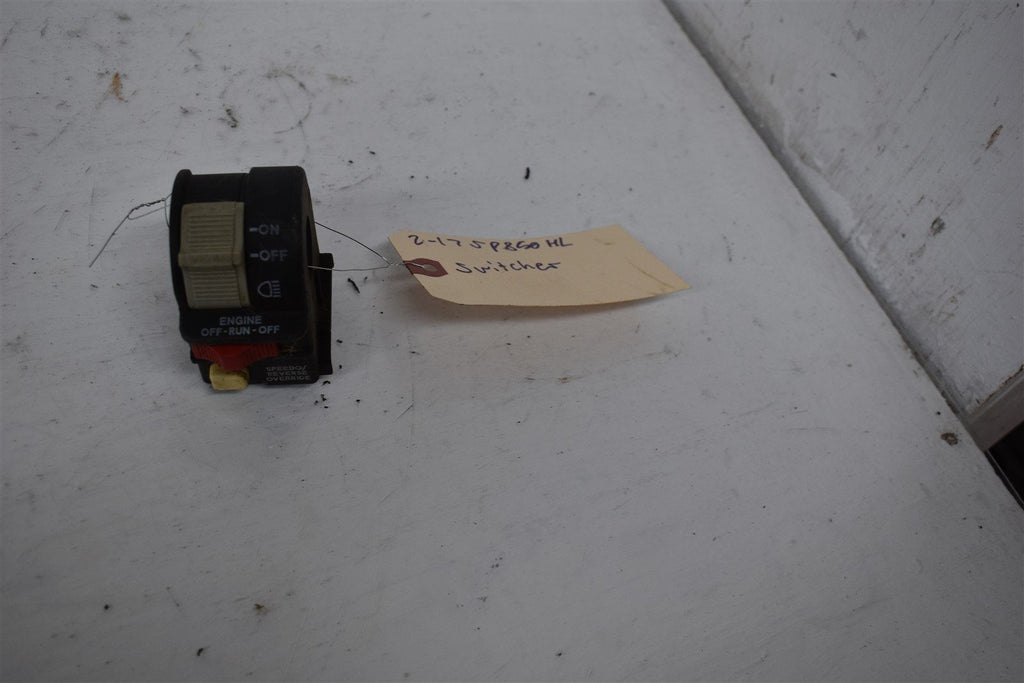 2017 Polaris Sportsman 850 Highlifter High Lifter On/ Off /Headlight Switch