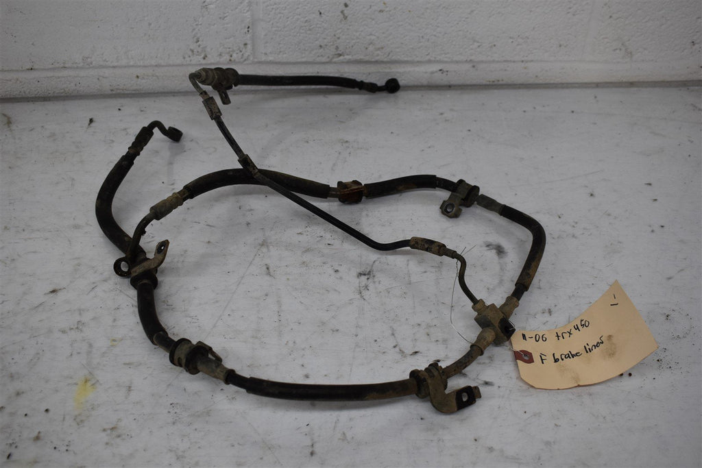 2006 Honda TRX 450ER Front Brake Lines