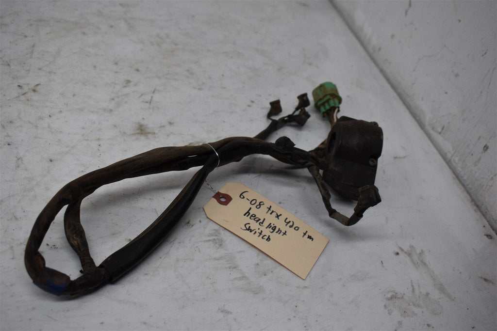 2008 Honda TRX 420 TM On/ Off / Headlight Switch 35150-HP5-A01