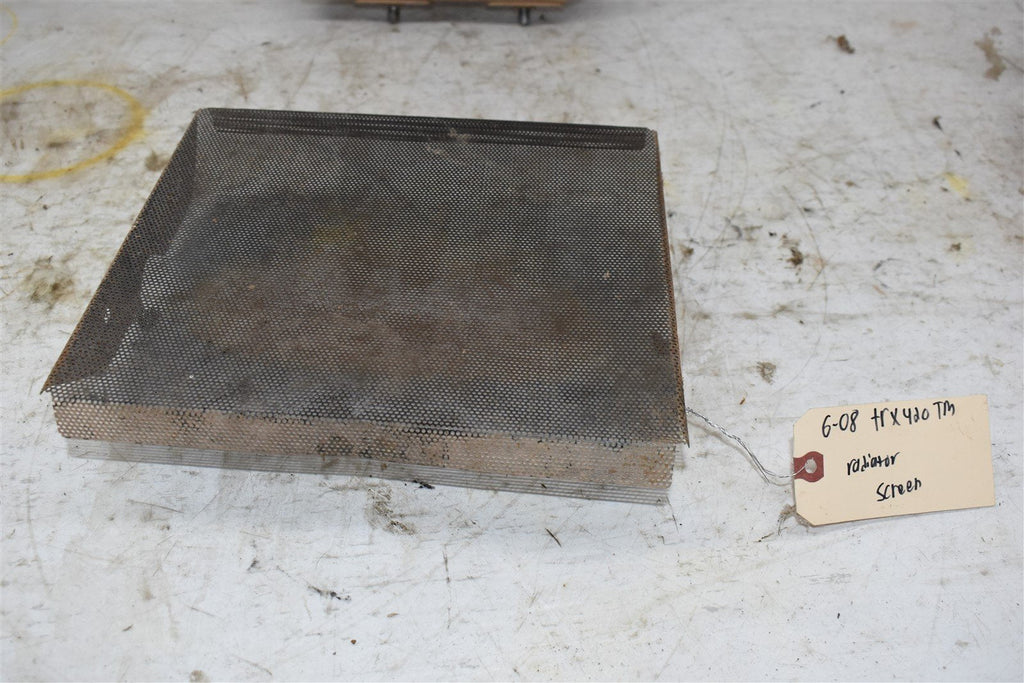 2008 Honda TRX 420 TM Radiator Screen  19034-HP5-600