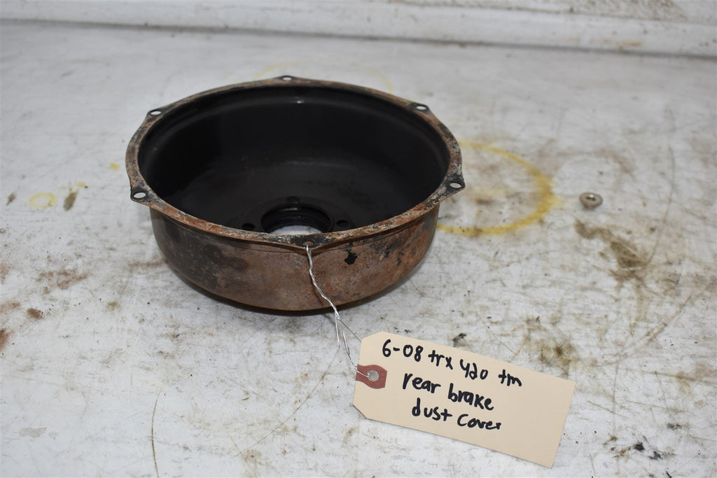 2008 Honda TRX 420 TM Rear Brake Dust Cover 40520-HP5-600