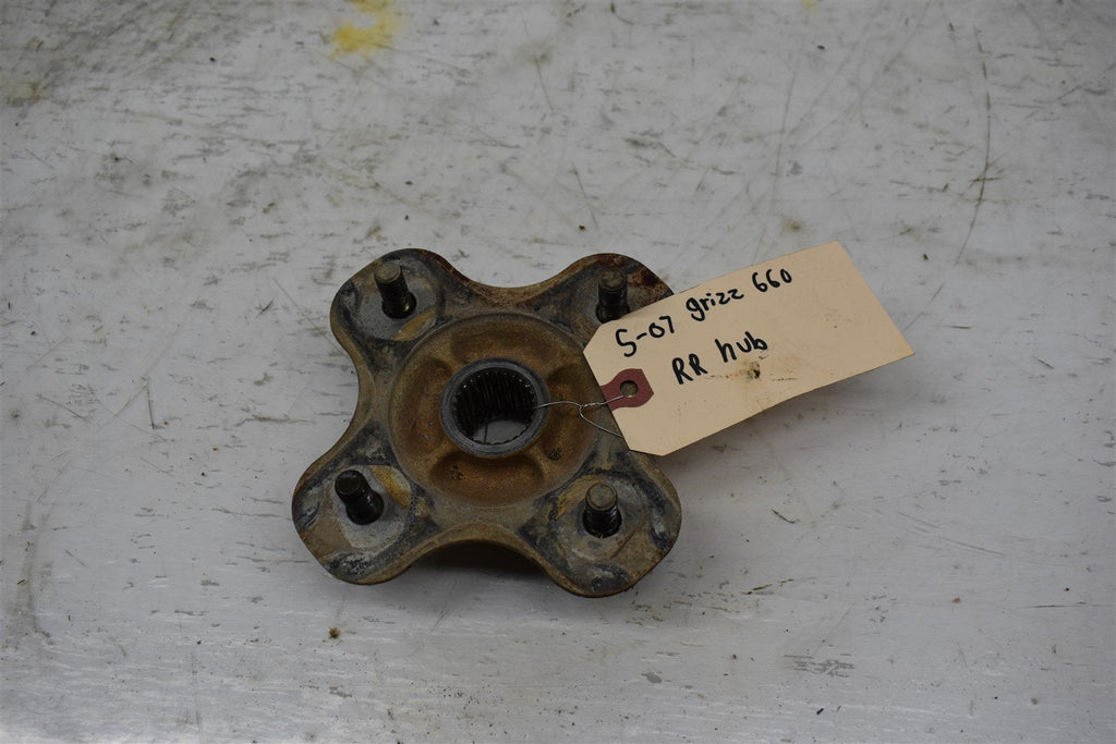 2007 Yamaha Grizzly 660 Right Rear Wheel Hub 5KM-25311-10-00