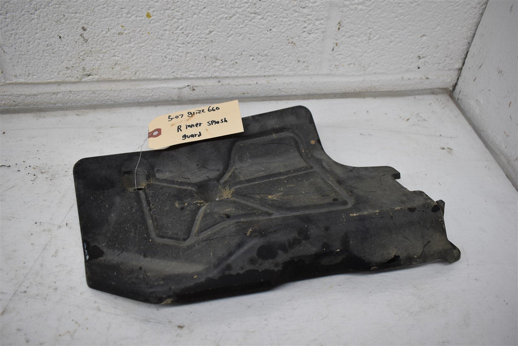 2007 Yamaha Grizzly 660 Right Inner Splash Guard