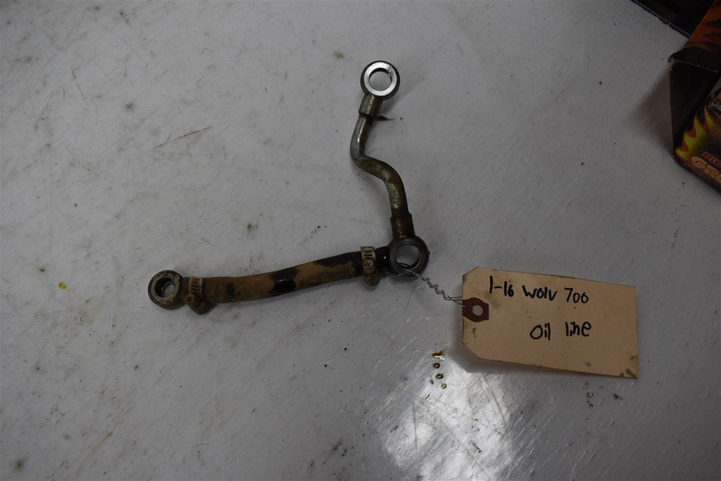 2016 Yamaha Wolverine R-Spec 700 Engine Oil Hard Lines 2MB-E2551-01-00