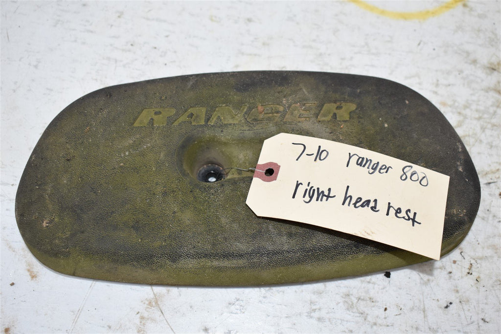 2010 Polaris Ranger 800 Crew Cab Right Headrest 5437938-070