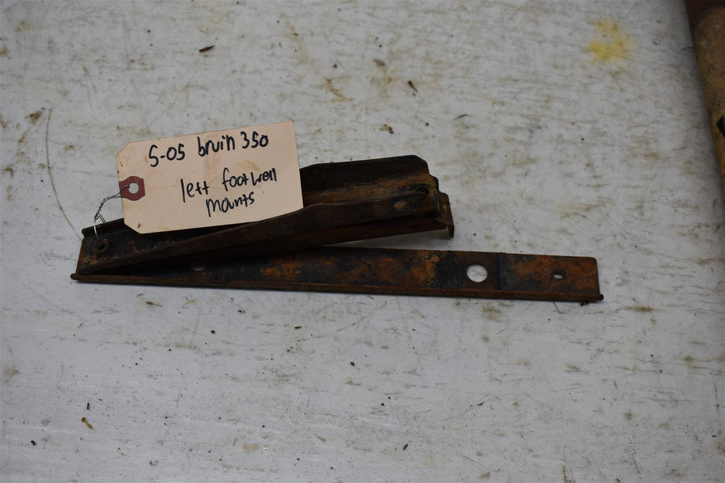 2005 Yamaha Bruin 350 2WD Left Floor Board Mounts 5ND-F7471-01-00