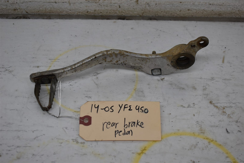 2004 Yamaha YFZ 450 Rear Brake Pedal 5TG-27211-00-00