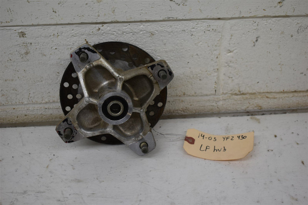 2004 Yamaha YFZ 450 Left Front Wheel Hub 5LP-25111-00-00