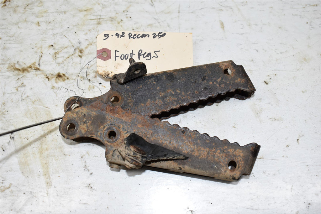 1998 Honda Recon 250 Foot Pegs 50610-HM8-000