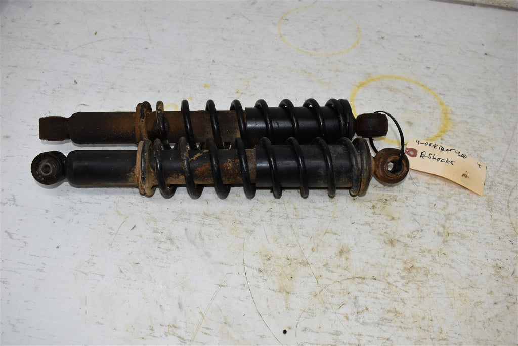 2006 Suzuki Eiger 400 4x4 Manual Rear Shocks 62100-38FA0-019